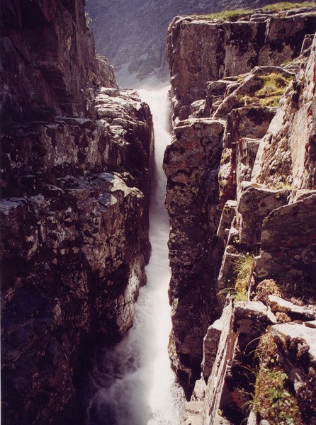 Третий водопад на Текелю.